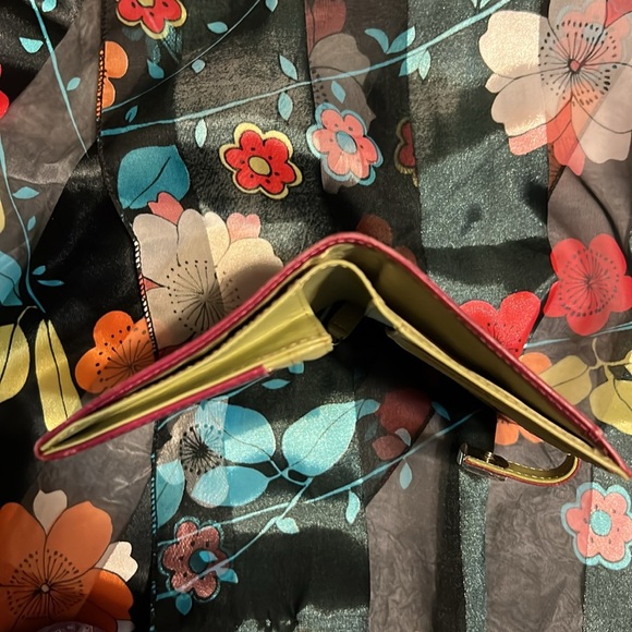 Ralph Lauren Burgundy Claret Wine Leather Card Holder Wallet Billfold - Picture 11 of 11